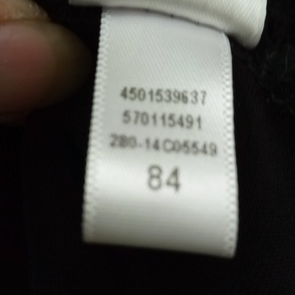 NWT Easywear by Chico's Black Sadie Lace 3/4 Jacket in Chico's size 2 (L/12) - Picture 9 of 10